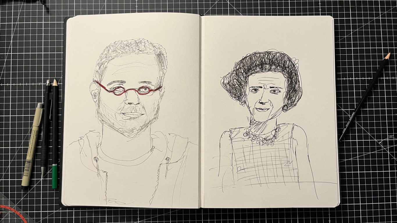 Portrait II (Kugelschreiber)