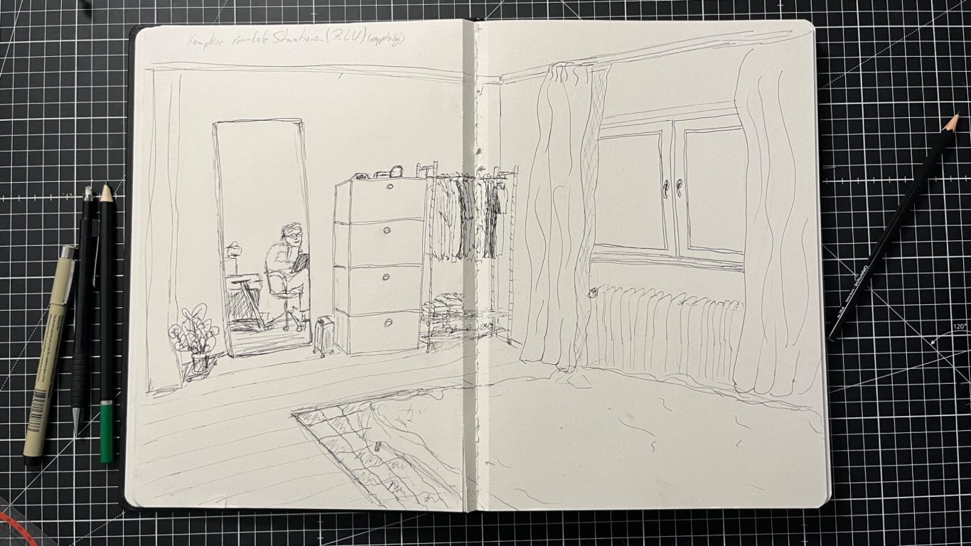 Eigene 4 Wände (Pigment Liner)